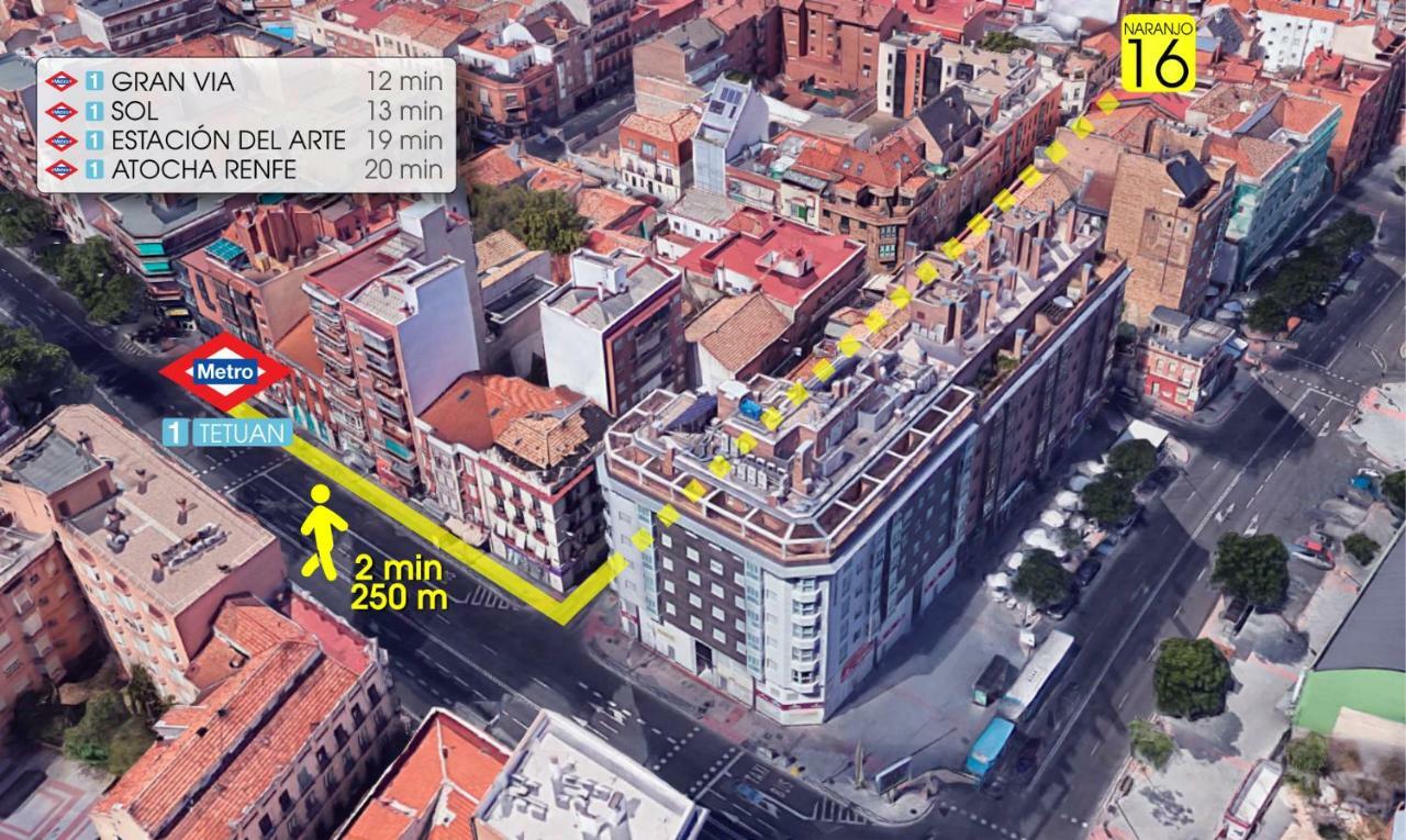Casa Moderna Con Terraza Chill Out - Estadio Bernabeu Madrid Ngoại thất bức ảnh